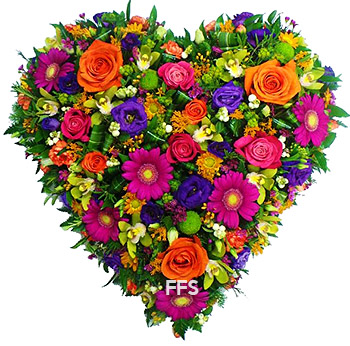 Colourful Heart Tribute