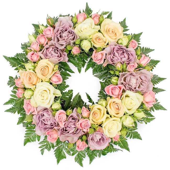 Lilac and Cream Roses