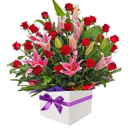 Premium Funeral Flower Arrangement