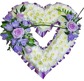 Lilac Heart for a Lady