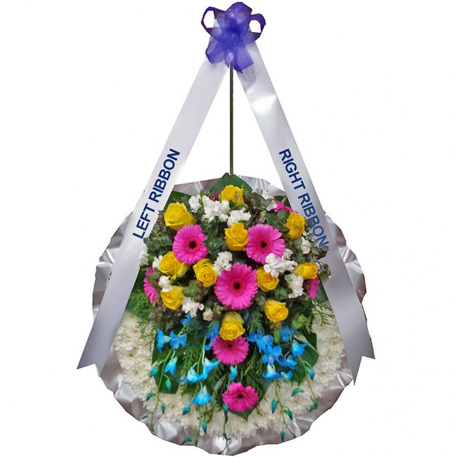 Floral Tribute for a Chinese Service