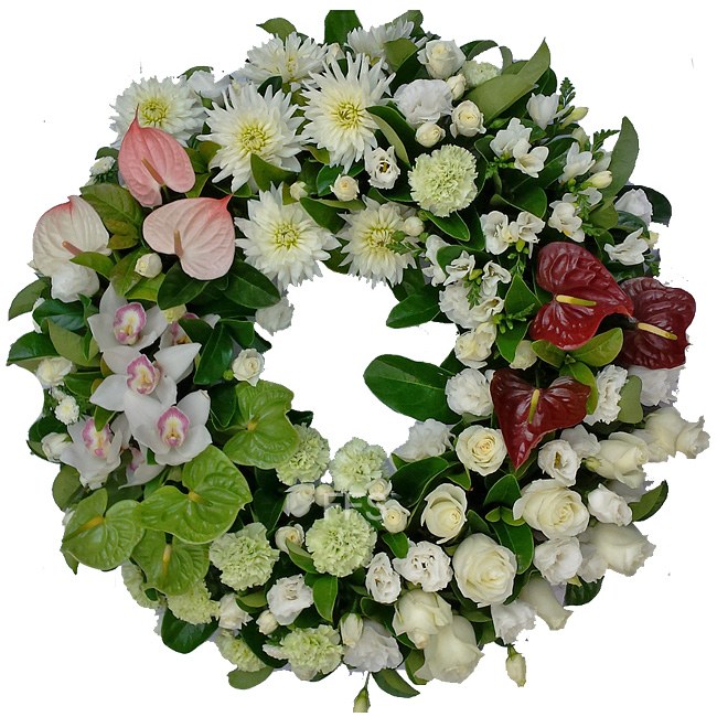 Modern Tropical Wreath