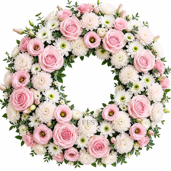 Funeral Wreath for a Lady