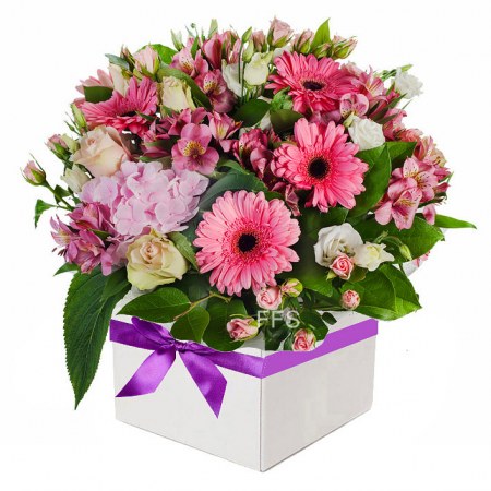 Assorted Pink Flower Arrangement