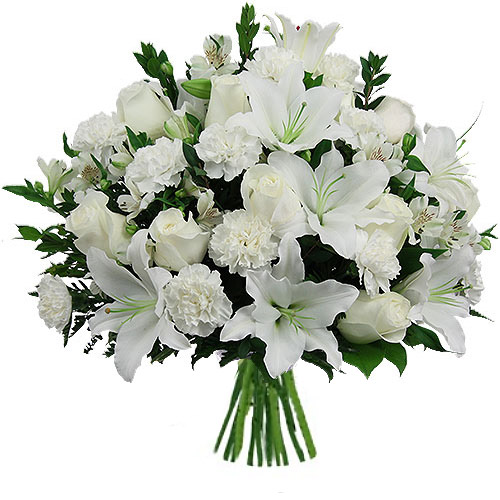 White Sheaf Bouquet